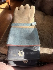 Vintage Davis Emergency Equipment Co. Lineman Gloves – Size 10 – Made in USA - Picture 1 of 14