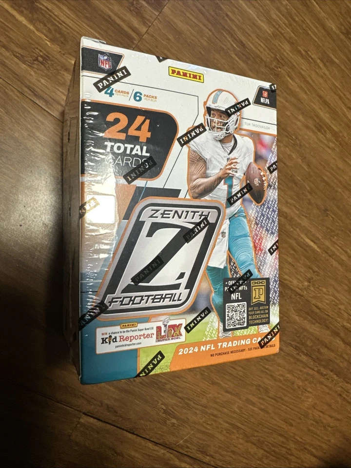 Paquete de 6 cajas bláster de fútbol americano Panini Zenith 2024 artículo caliente🔥🔥 Foto 1 de 1