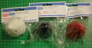 3Blatt Kunststoff Spinner 57mm Schwarz - Bild 1 von 3
