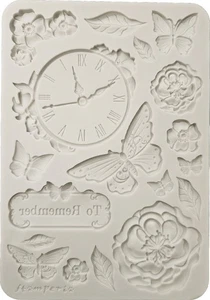 Reloj Stamperia Molde Silicona Formato A5 21x15cm para Proyectos de Manualidades y Decoración - Imagen 1 de 3