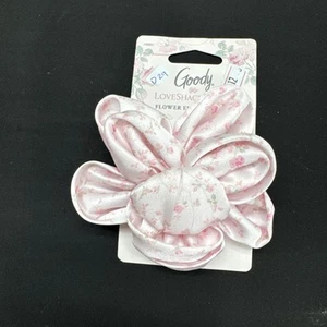 Goody LoveShackFancy Flower Barrette English Ivy Pink🎀🌷🩷 1pc SMDYSHIP D29 - Picture 1 of 5