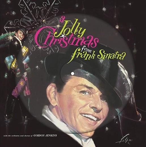 Frank Sinatra A Jolly Christmas 180 Gram Picture Disc Vinyl LP New - Image 1 of 2