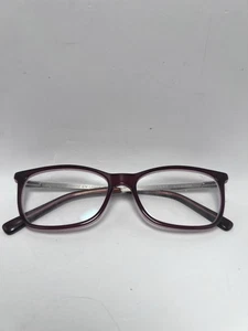 Ellen Tracy Lamia Wine Multi 51-15-135mm Brille NUR GESTELL - GUTER ZUSTAND - Bild 1 von 6