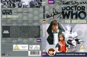 Doctor Who: The Krotons- DVD Cover Signed by Wendy Padbury + 1 - Picture 1 of 1