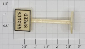 Marx PS-1-RDUS Railroad Sign, Reduce Speed - Picture 1 of 2