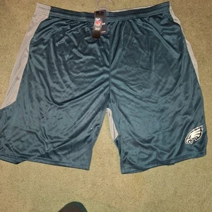 Philadelphia Eagles Shorts Big And Tall Man's Size 5XLT Green 5XT Fanatics Brand - Picture 1 of 9