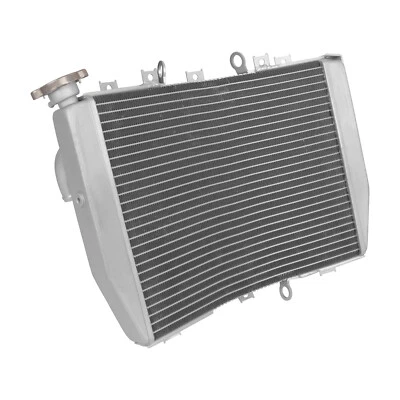 Radiator Cooler Cooling Fit For Kawasaki Ninja ZX10R ZX-10R 2004-2005 Silver Foto 1 de 4