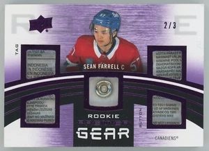 2023-24 Upper Deck Premier Gear Rookies Tag/Button Sean Farrell 2/3 - Bild 1 von 3