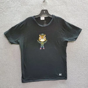 Grizzly Kanye West Touch The Sky Men T-Shirt Large Black Bear Vinyl Record Eyes - Picture 1 of 7