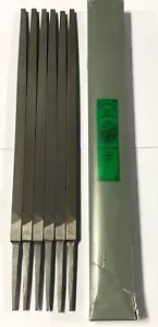 Nicholson 12" Square File Second Cut Hand File American Pattern 6 Pack 13343 - Picture 1 of 1