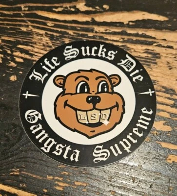 Supreme Life Sucks Die LSD Sticker FW18 + FREE SURPRISE
