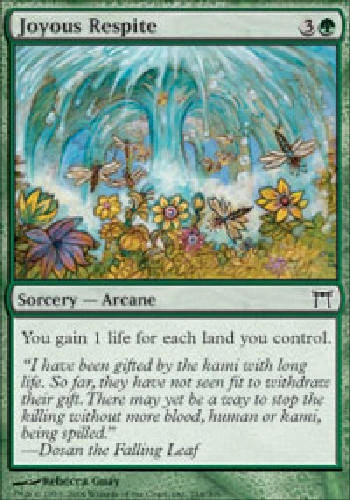 JOYOUS RESPITE X4 4 4X Champions of Kamigawa MTG Magic Cards DJMagic - Image 1 of 1