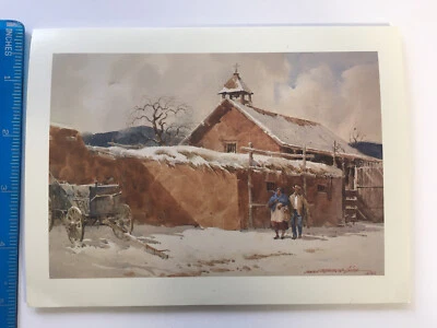 Lowell Ellsworth Smith Vintage Watercolor Painting 5" x 7" Blank Note Cards 8 Pk - Image 1 of 4