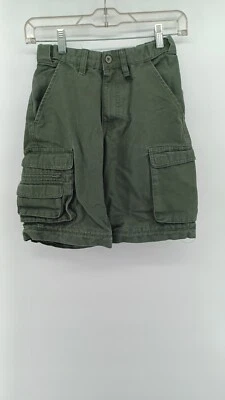 Boy Scout Pants Uniform Convertible Short Zip Ankle 8 youth Olive green  - Image 1 of 4