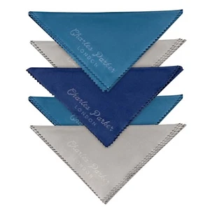 5 Extra Large Multicoloured Microfiber Cleaning Cloths for TVs and Camera Lens - Picture 1 of 7