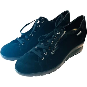MEPHISTO PRIMA Black Velcalf PR Shoes - Women's Size 9 US - NEW - Picture 1 of 12