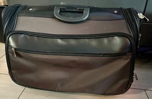 Joy Mangano 4 Wheel Carry On Bag 21 X 15 X 9in Luggage Designer Multi-Use - Picture 1 of 12