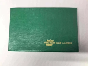 Vintage Vulcan United Air Lines  Cigarette Lighter 2 piece set - Picture 1 of 5