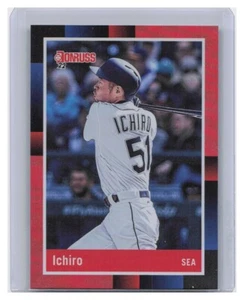 Ichiro 2021 Donruss Baseball - Holo Red #244  - Seattle Mariners - Picture 1 of 2
