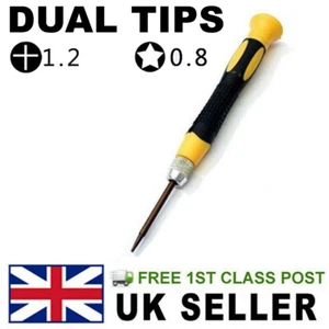 1.2MM 0.8MM DUAL PENTALOBE REPAIR SCREWDRIVER TOOL MACBOOK PRO AIR 11" 13" 15" - Picture 1 of 4