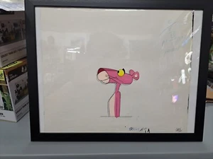 Pink Panther Hand Painted Animation Production Cel - Picture 1 of 3