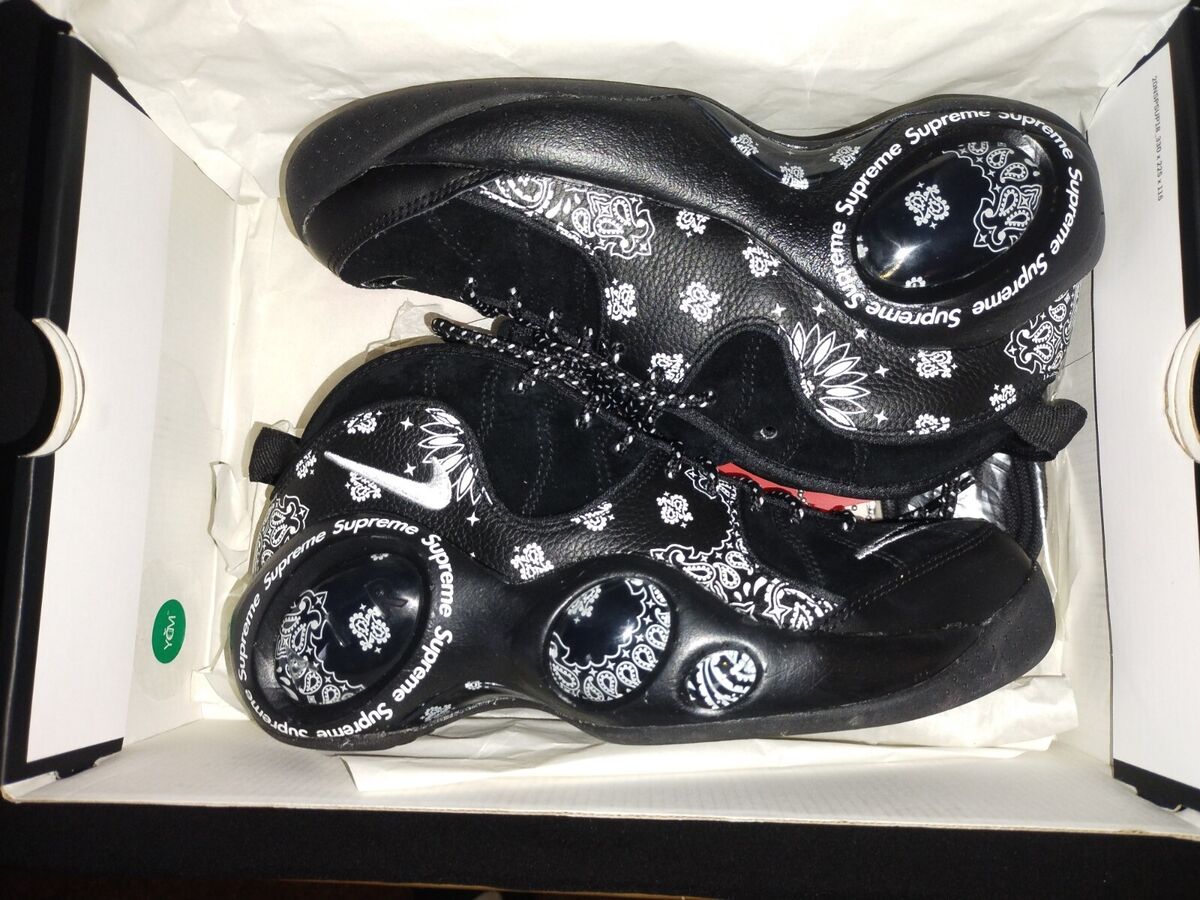 Nike Supreme x Air Zoom Flight 95 SP Black for Sale Nike Supreme x Air Zoom Flight 95 SP Black for Sale