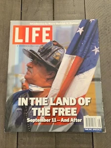 LIFE MAGAZINE A Commemorative In The Land of the Free September 11 — And After - Picture 1 of 2