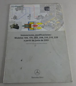Manual De Taller Innovaciones Mercedes 168 170 203 208 210 215 220 From 05/2001 - Picture 1 of 3