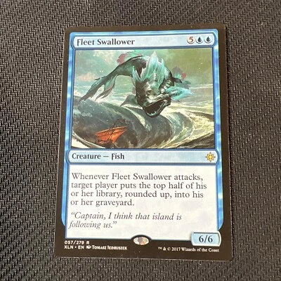 Fleet Swallower Magic The Gathering Mtg Rare Ixalan Card - Image 1 of 4
