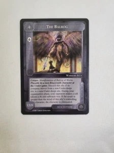 The Balrog Middle Earth Card CCG MECCG - Against the Shadow - Picture 1 of 5