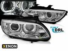 المصابيح الأمامية العارض pour BMW 3 Series E92 E93 '06-'10 Angel Eyes LED Chrome