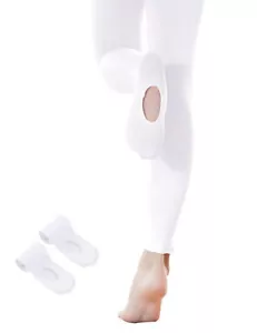 Kids Ballet Dance Tights 2 Pairs Nylon Convertible Footless Pantyhose Ultra S... - Picture 1 of 6