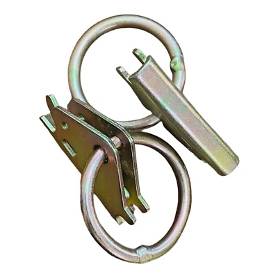 E-Track O Ring Tie-Down Anchors - E Track Steel O Ring Set of 2 - Image 1 of 4