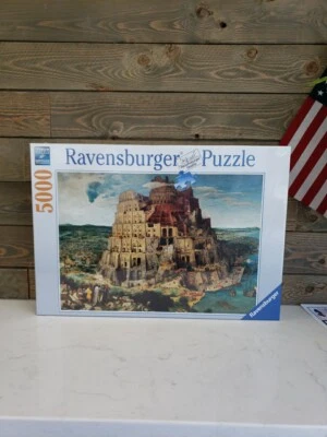 Ravensburger The Tower of Babel Puzzle 60x40 in. - 5000 Pieces - Image 1 of 4