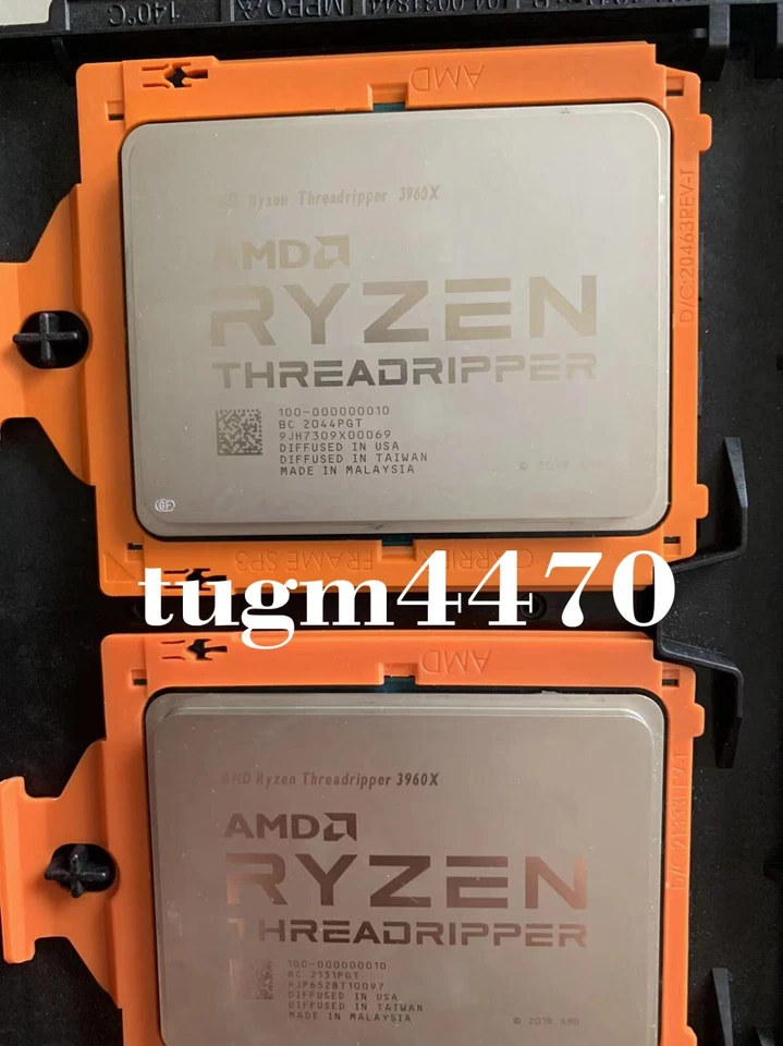 AMD Ryzen Threadripper 3960x CPU 24 cores 48 threads 3.8ghz 7nm strx4 280w - Image 1 of 1