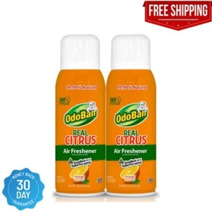 10 oz. Orange Citrus Air Freshener Spray - Natural Room Deodorizer (2-Pack) - Picture 1 of 6