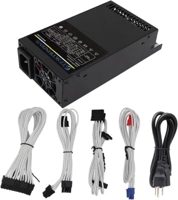 600W For ENP 7660B PC Power Supply 1U Flex ATX PSU Computer Source Full Modular - Image 1 of 4