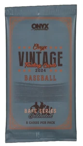 2024 ONYX Vintage Extended Series Baseball Hobby Pack (5 Cards) - Picture 1 of 6