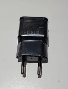 NEW Samsung Travel Adapter - ETA-U90EBE 2 PIN USB CHARGER PLUG - 2AMP - BLACK - Zdjęcie 1 z 5