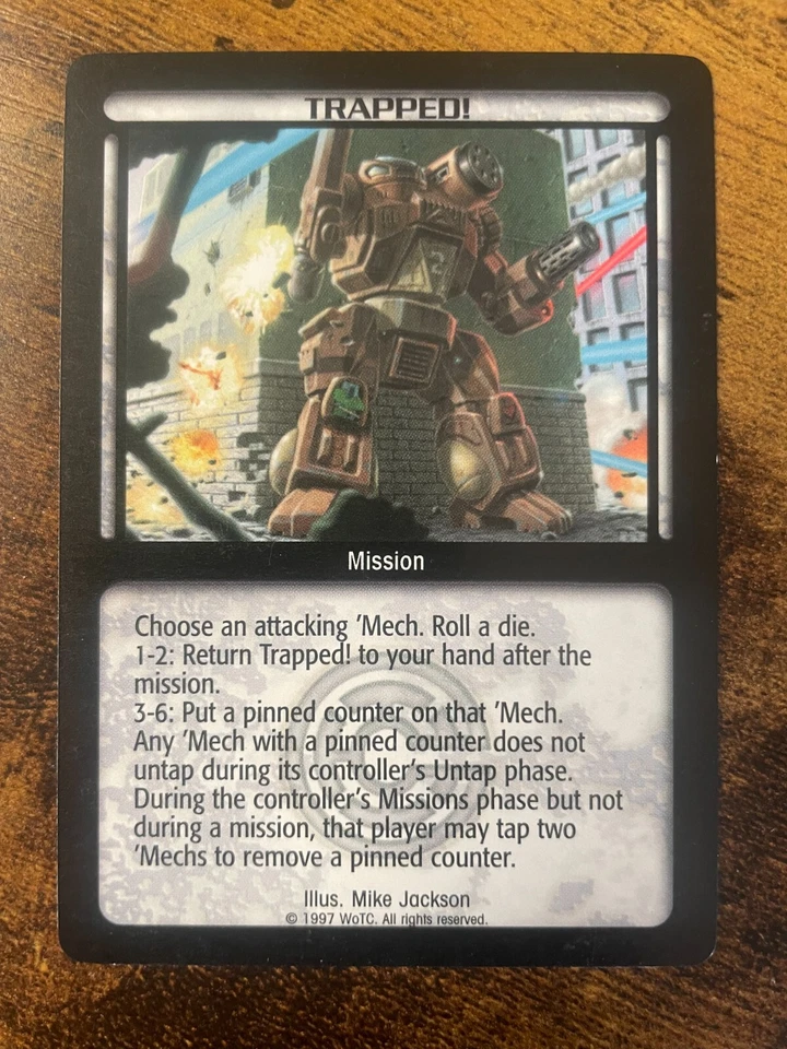 Battletech CCG TCG Card Game Rare Counterstrike Superior Navigation - Image 1 of 1