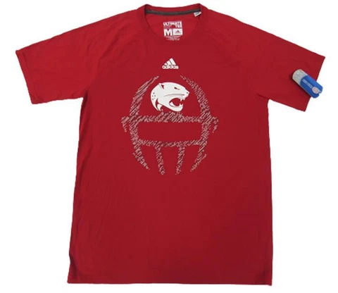 New South Alabama Jaguars Football Mens Size M Medium Adidas Red Shirt Cover