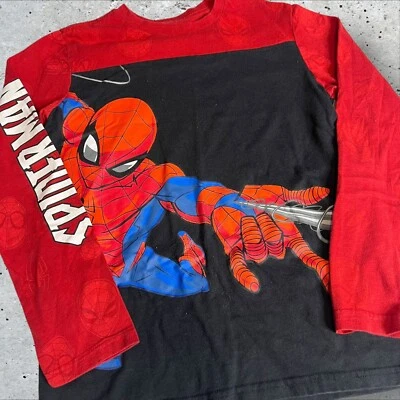 Kids Marvel Spiderman Long Sleeves T-Shirt Size L - Image 1 of 4