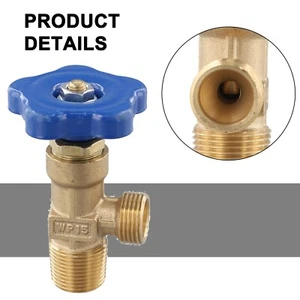 Argon Gas Cylinder Valve with Copper Head and Steel Reliability for WP15 - Picture 1 of 36