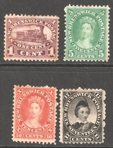 NEW BRUNSWICK 1860 - 63 LOCOMOTIVE & QUEEN VICTORIA - Bild 1 von 2