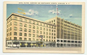 Postal del Hotel Hilton Harrison and Montgomery Streets Syracuse Nueva York Nueva York - Imagen 1 de 2