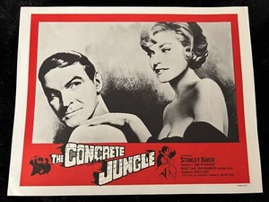 The CONCRETE JUNGLE 1960 - Stars: Stanley Baker & Margit Saad 1960 Lobby Cards (2) - Bild 1 von 5