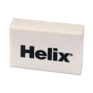 Pack de tres gomas de borrar de lápiz Helix - Imagen 1 de 1