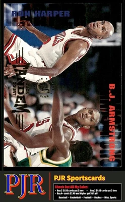 Ron Harper / B.J. Armstrong BCT 1994-95 Stadium Club #276 Chicago Bulls - Image 1 of 2