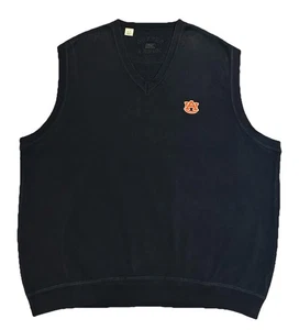 Cutter & Buck Auburn Tigers Spieltag Golf Pullover Weste Herren XL marineblau EUC!!! - Bild 1 von 4