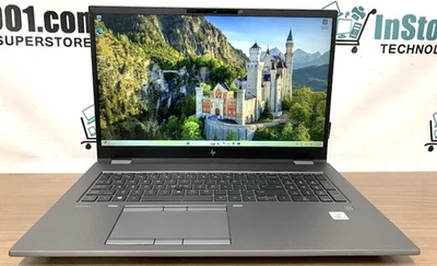 HP ZBook Fury 17 G7 i7-10 2.6GHz Quadro T1000 32gb RAM 1TB SSD 17" FHD Win 11 - Image 1 of 4